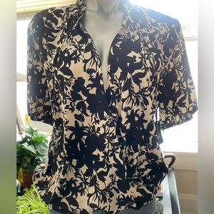 luxe satin, short-sleeve top by Inc International Concept